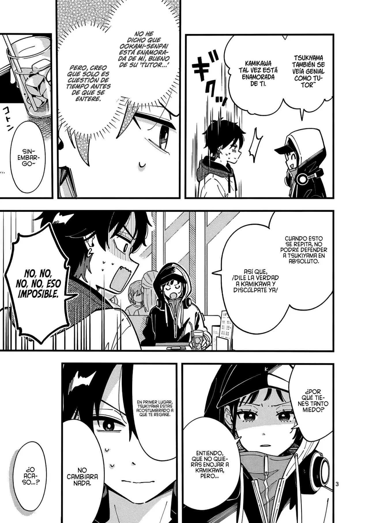 OOKAMI WA TSUKI NI KOI WO SURU Capítulo 5 - Page 6