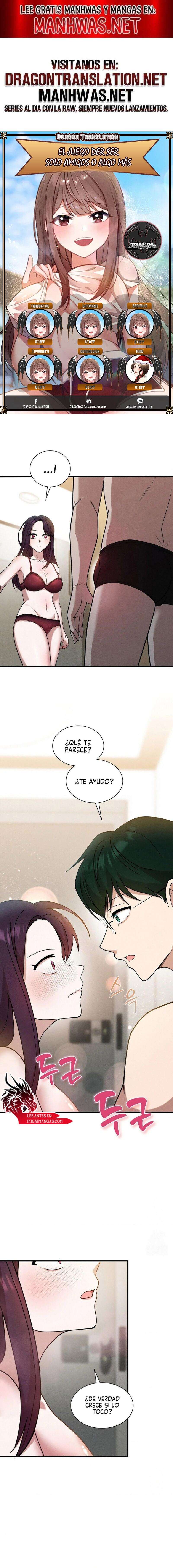 El juego der ser solo amigos o algo más Capítulo 3 - Page 1