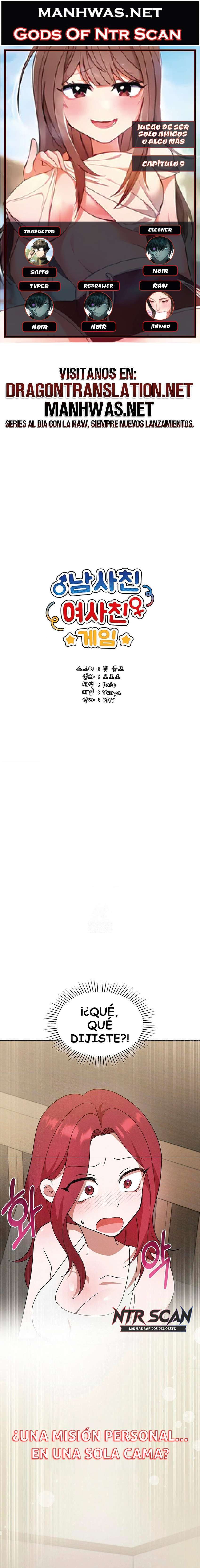 El juego der ser solo amigos o algo más Capítulo 9 - Page 1