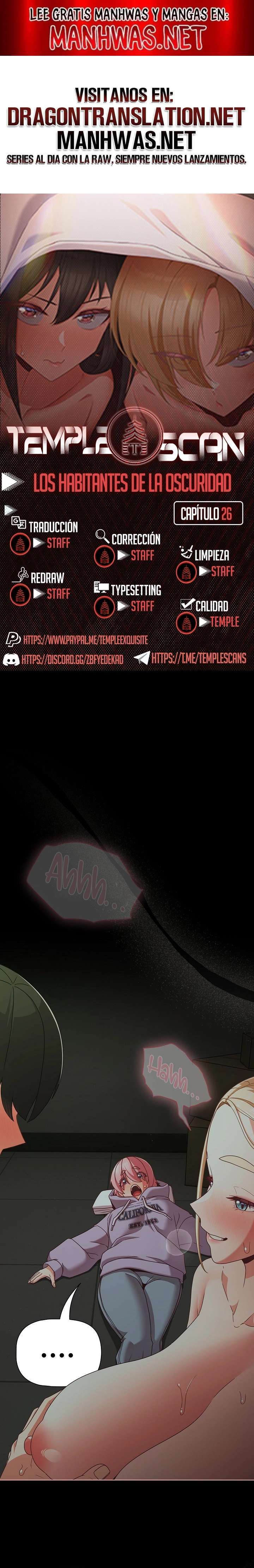 Seres de Oscuridad Capítulo 26 - Page 1