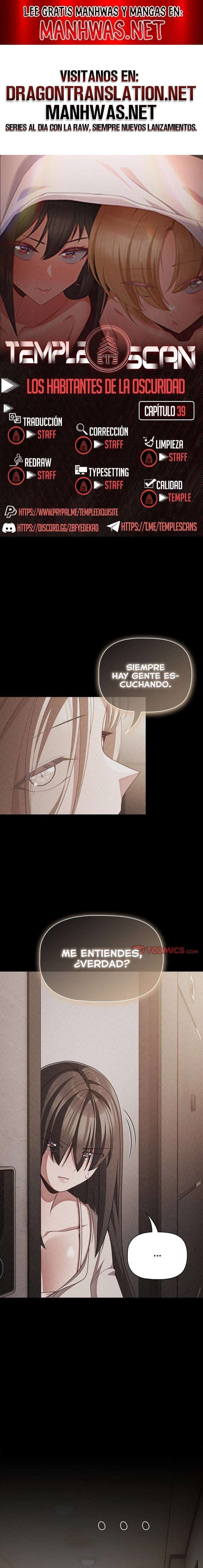 Seres de Oscuridad Capítulo 39 - Page 1