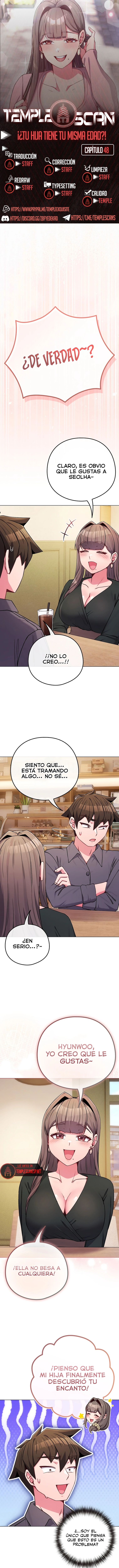 Pero, ¿¡Tienes la misma edad que mi hija?! Capítulo 48 - Page 1