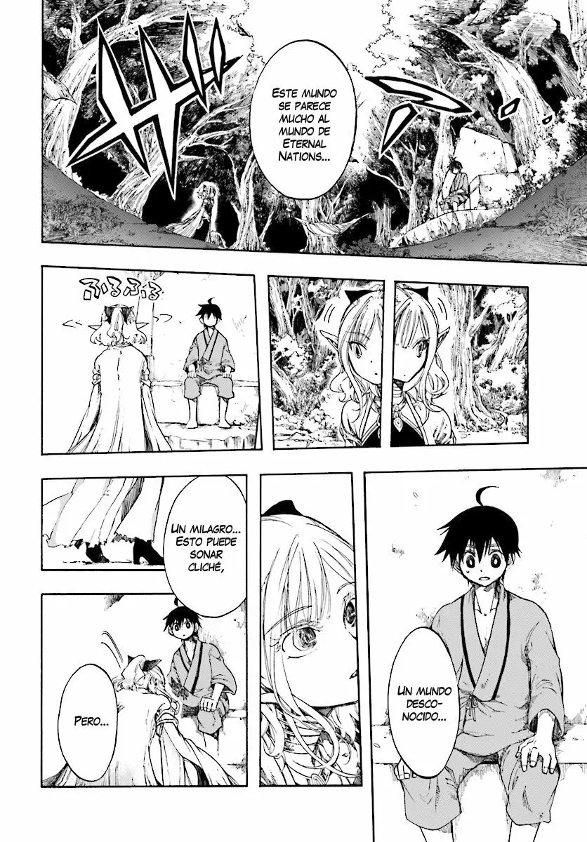 Isekai Mokushiroku Mynoghra: Hametsu no Bunmei de Hajimeru Sekai Seifuku Capítulo 1 - Page 15