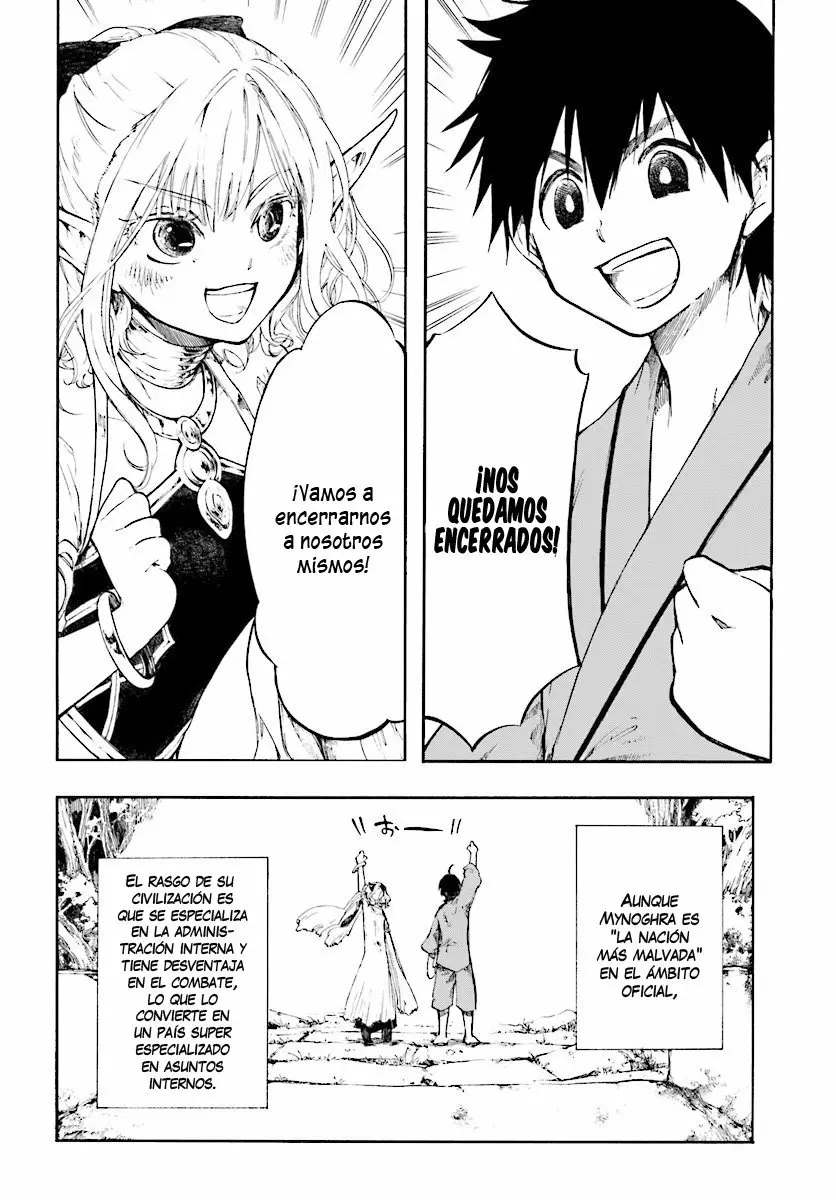 Isekai Mokushiroku Mynoghra: Hametsu no Bunmei de Hajimeru Sekai Seifuku Capítulo 1 - Page 21