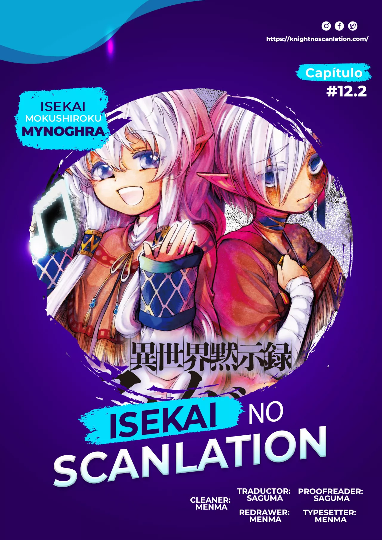 Isekai Mokushiroku Mynoghra: Hametsu no Bunmei de Hajimeru Sekai Seifuku Capítulo 12.2 - Page 1