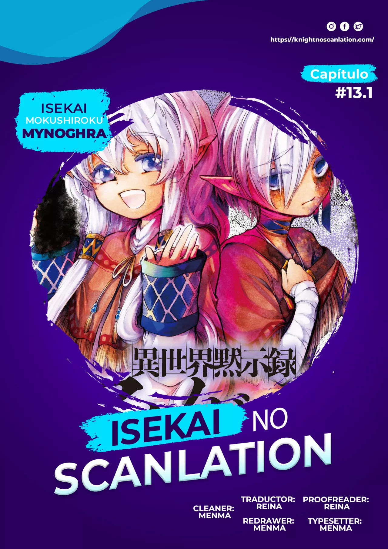 Isekai Mokushiroku Mynoghra: Hametsu no Bunmei de Hajimeru Sekai Seifuku Capítulo 13.1 - Page 1