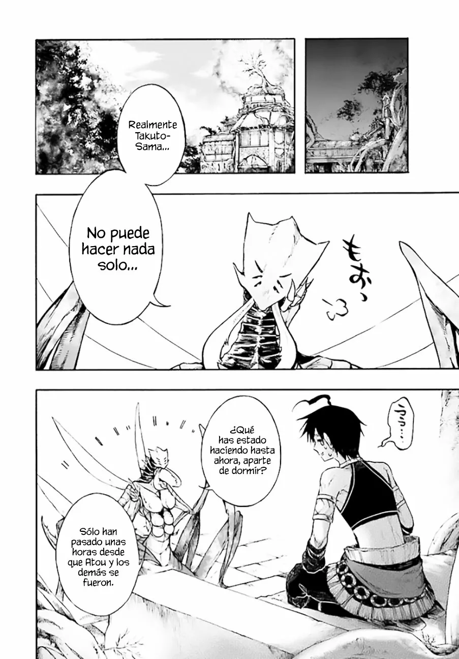 Isekai Mokushiroku Mynoghra: Hametsu no Bunmei de Hajimeru Sekai Seifuku Capítulo 14.1 - Page 3