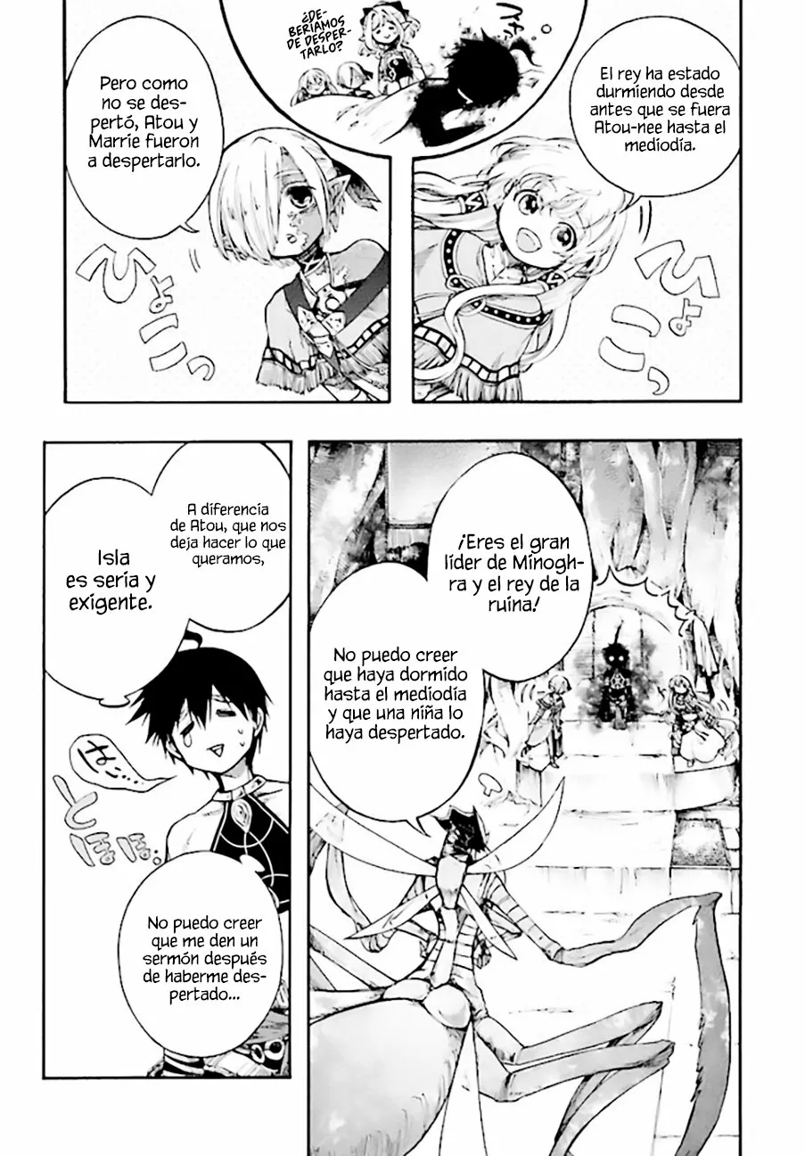 Isekai Mokushiroku Mynoghra: Hametsu no Bunmei de Hajimeru Sekai Seifuku Capítulo 14.1 - Page 4