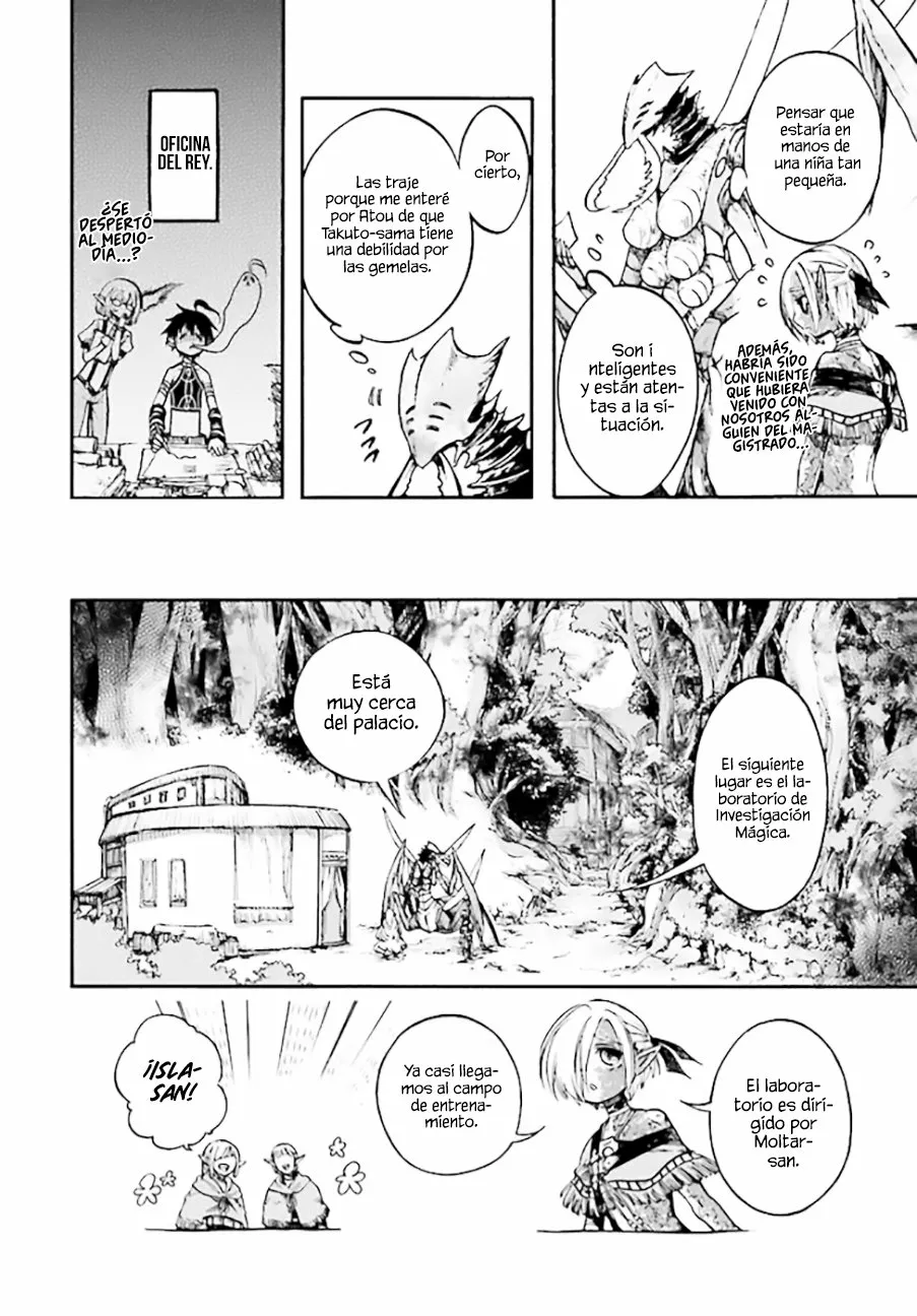 Isekai Mokushiroku Mynoghra: Hametsu no Bunmei de Hajimeru Sekai Seifuku Capítulo 14.1 - Page 9