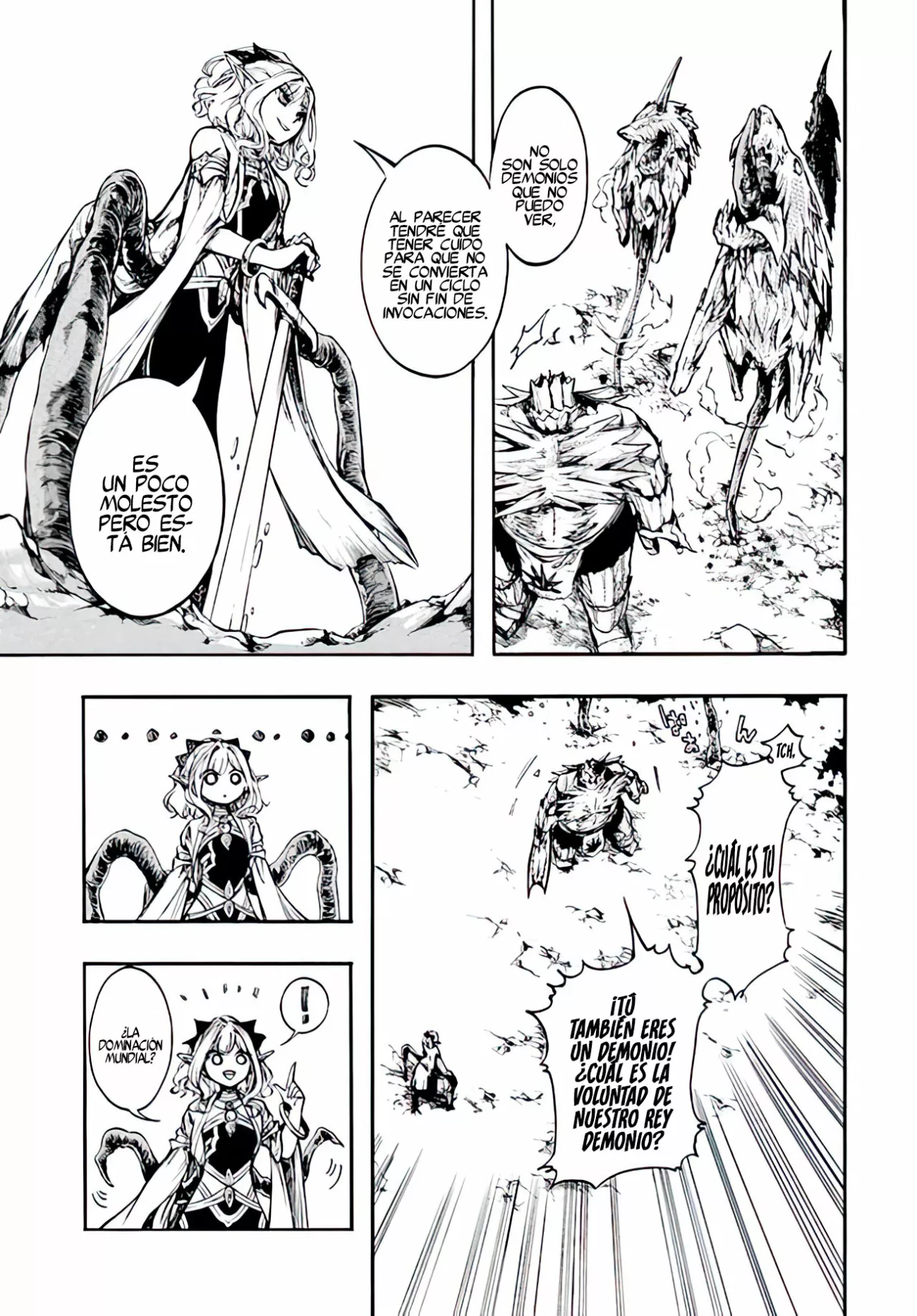 Isekai Mokushiroku Mynoghra: Hametsu no Bunmei de Hajimeru Sekai Seifuku Capítulo 17 - Page 19