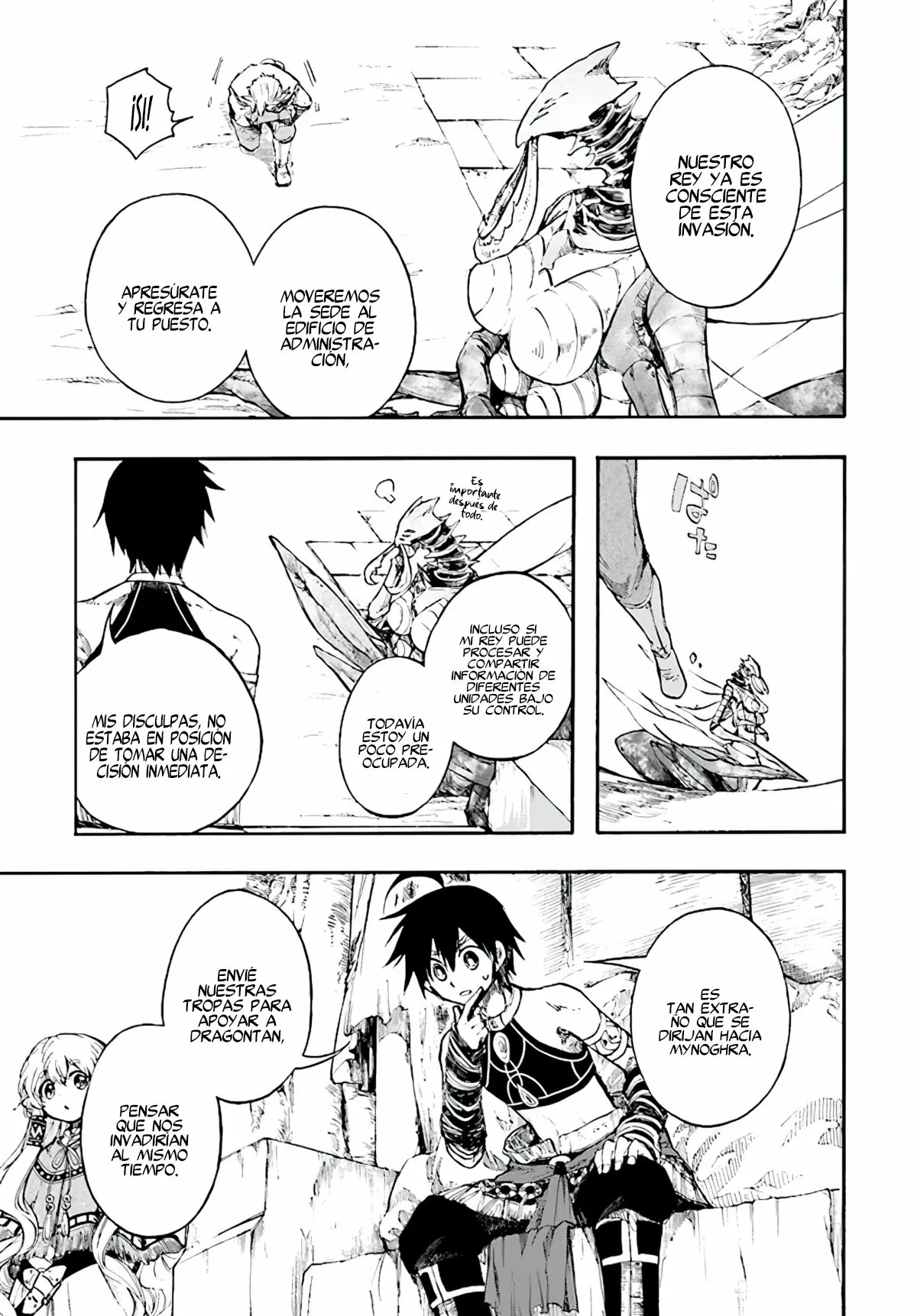 Isekai Mokushiroku Mynoghra: Hametsu no Bunmei de Hajimeru Sekai Seifuku Capítulo 18.1 - Page 5