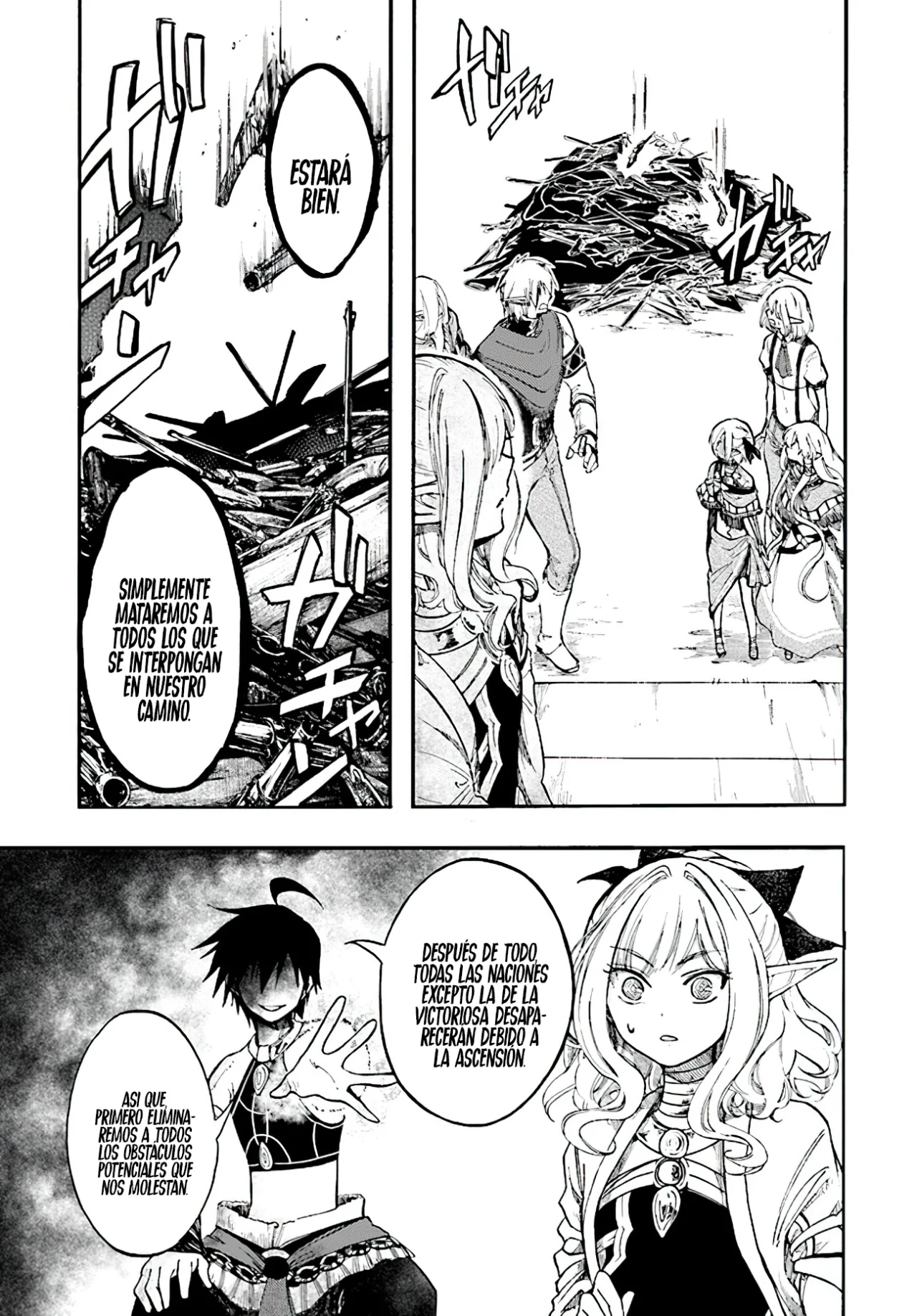 Isekai Mokushiroku Mynoghra: Hametsu no Bunmei de Hajimeru Sekai Seifuku Capítulo 24 - Page 40