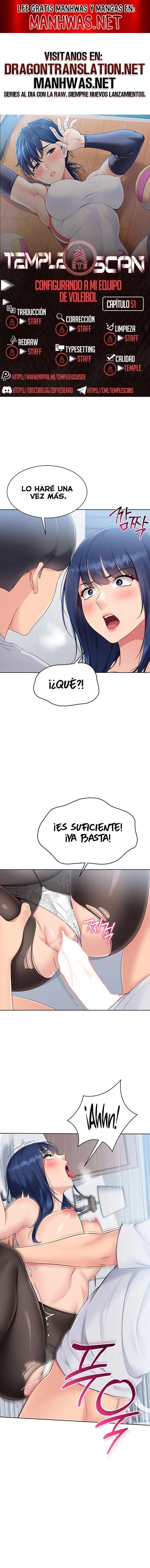 Configurando A Mi Equipo De Voleybol Capítulo 51 - Page 1