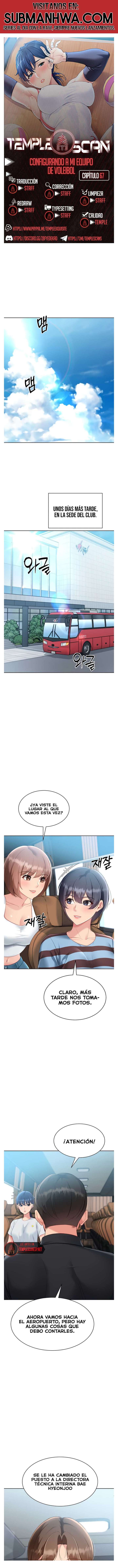 Configurando A Mi Equipo De Voleybol Capítulo 67 - Page 1