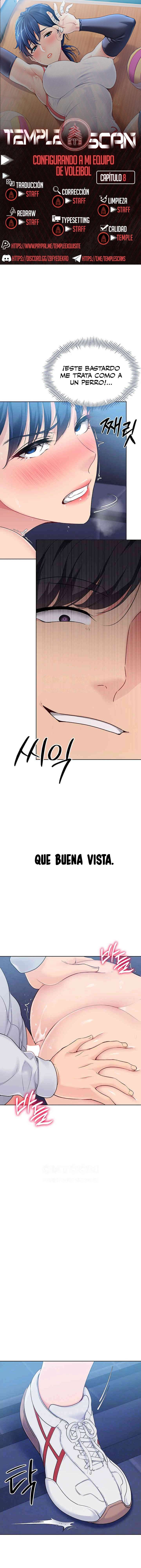 Configurando A Mi Equipo De Voleybol Capítulo 8 - Page 1