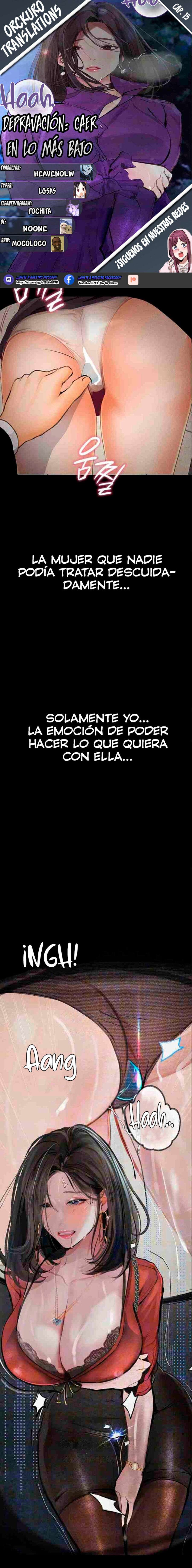 Depravación: caer en lo más bajo Capítulo 15 - Page 1