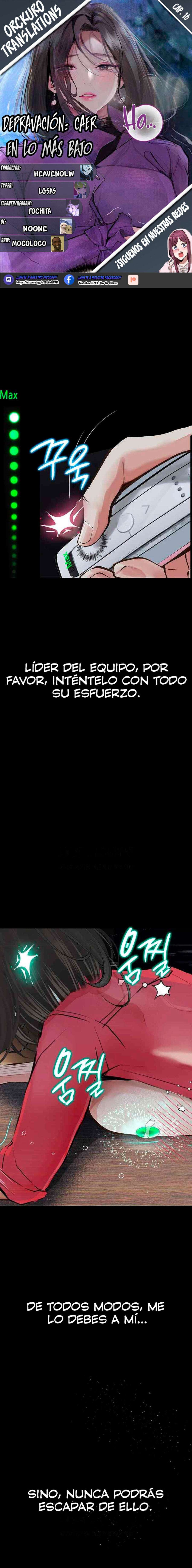 Depravación: caer en lo más bajo Capítulo 16 - Page 1