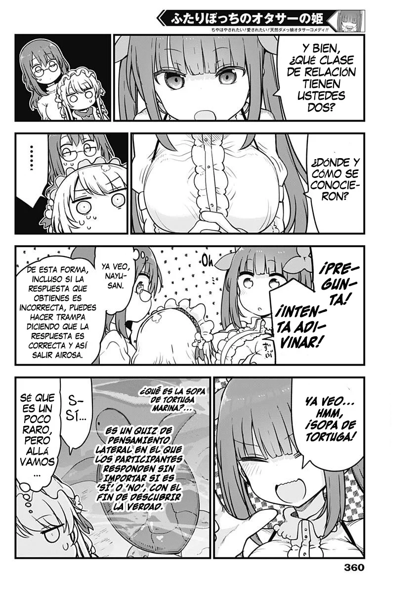 Futaribocchi no Otasaa no Hime Capítulo 58 - Page 5