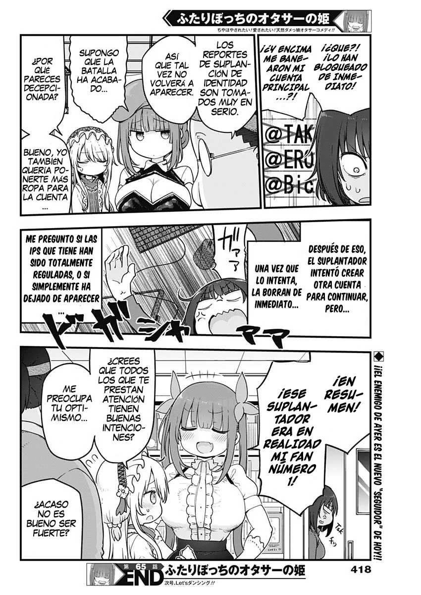 Futaribocchi no Otasaa no Hime Capítulo 65 - Page 9