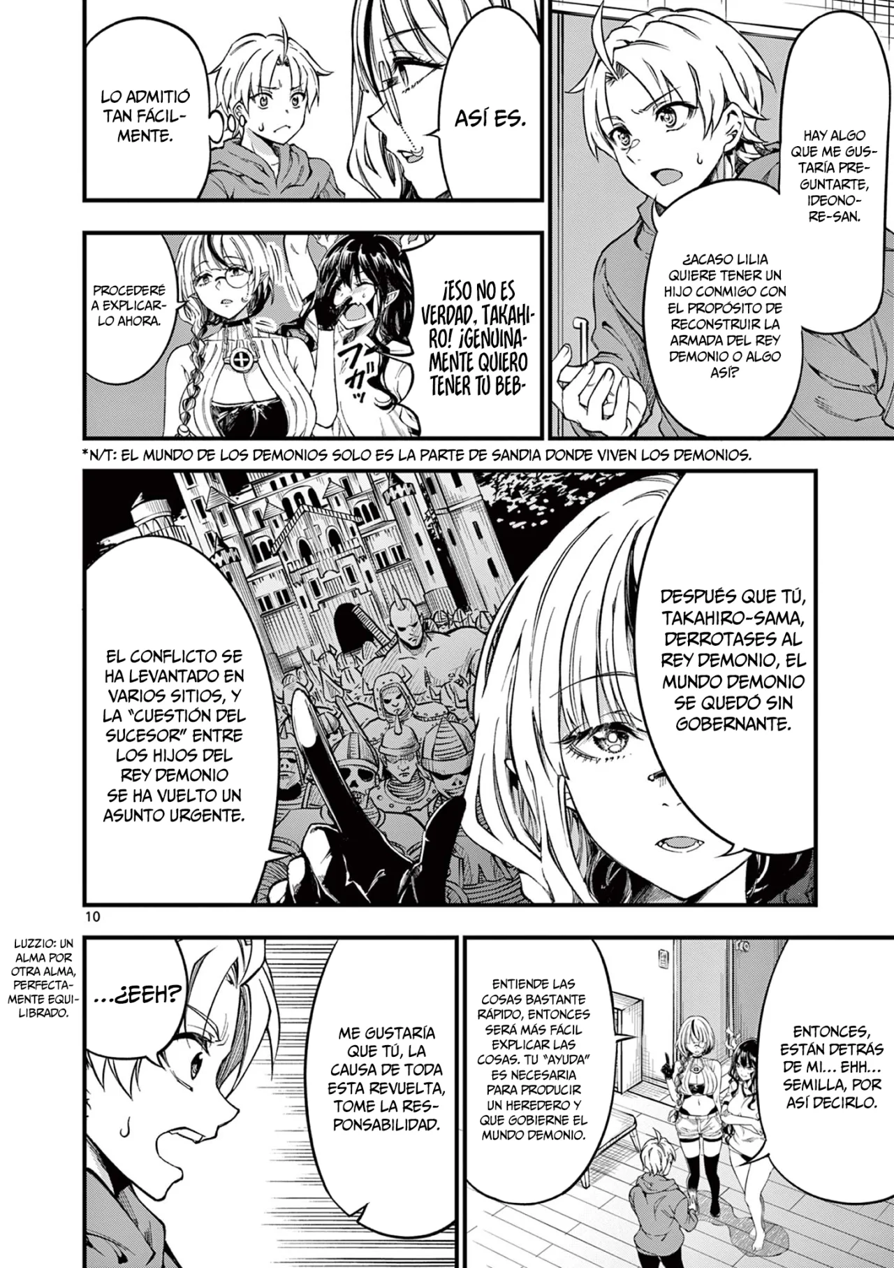 Lilia Embarazada El Fin del Mundo – español Capítulo 4 - Page 12