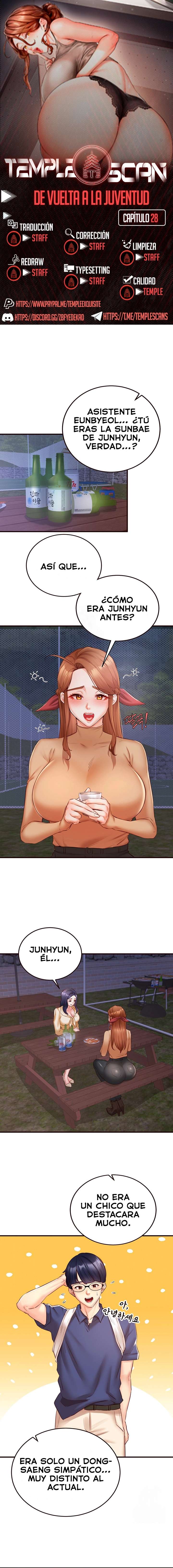 De Vuelta A La Juventud Capítulo 28 - Page 1