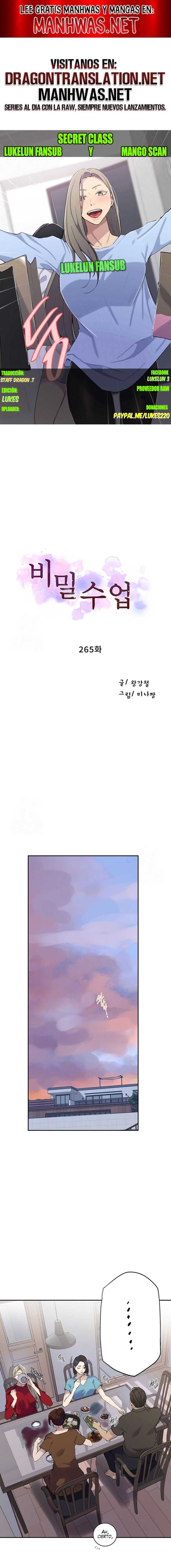 Secret Class Capítulo 265 - Page 1
