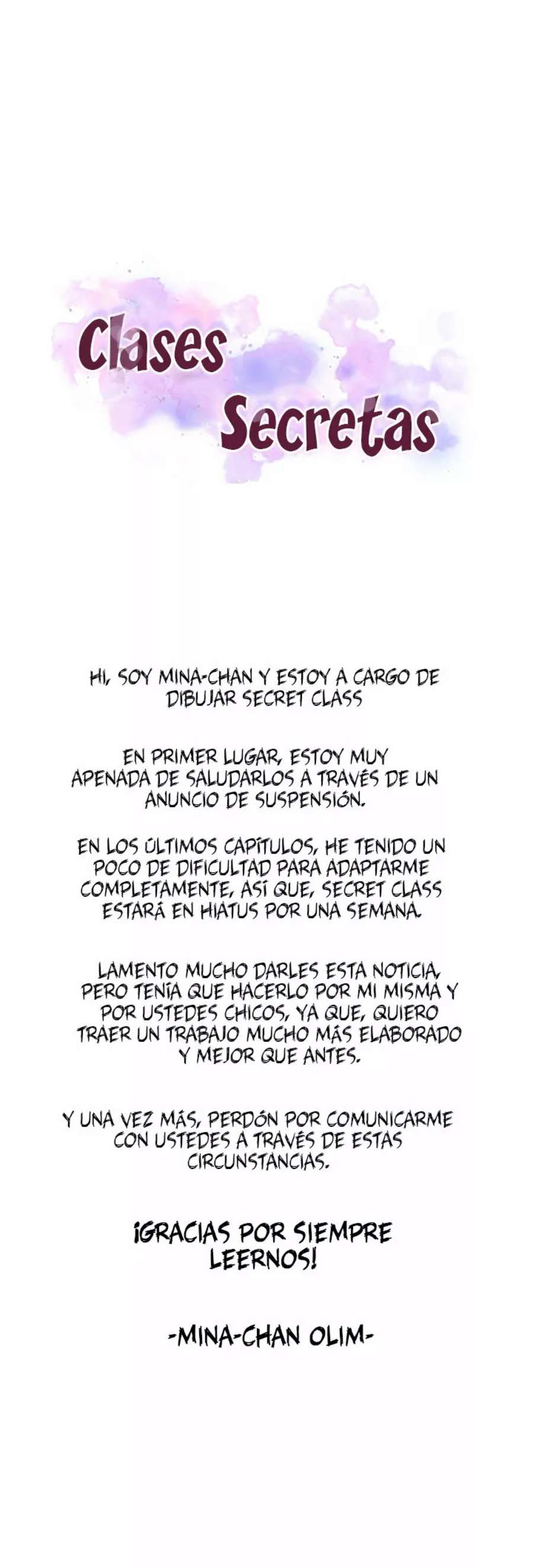 Secret Class Capítulo 56.5 - Page 1