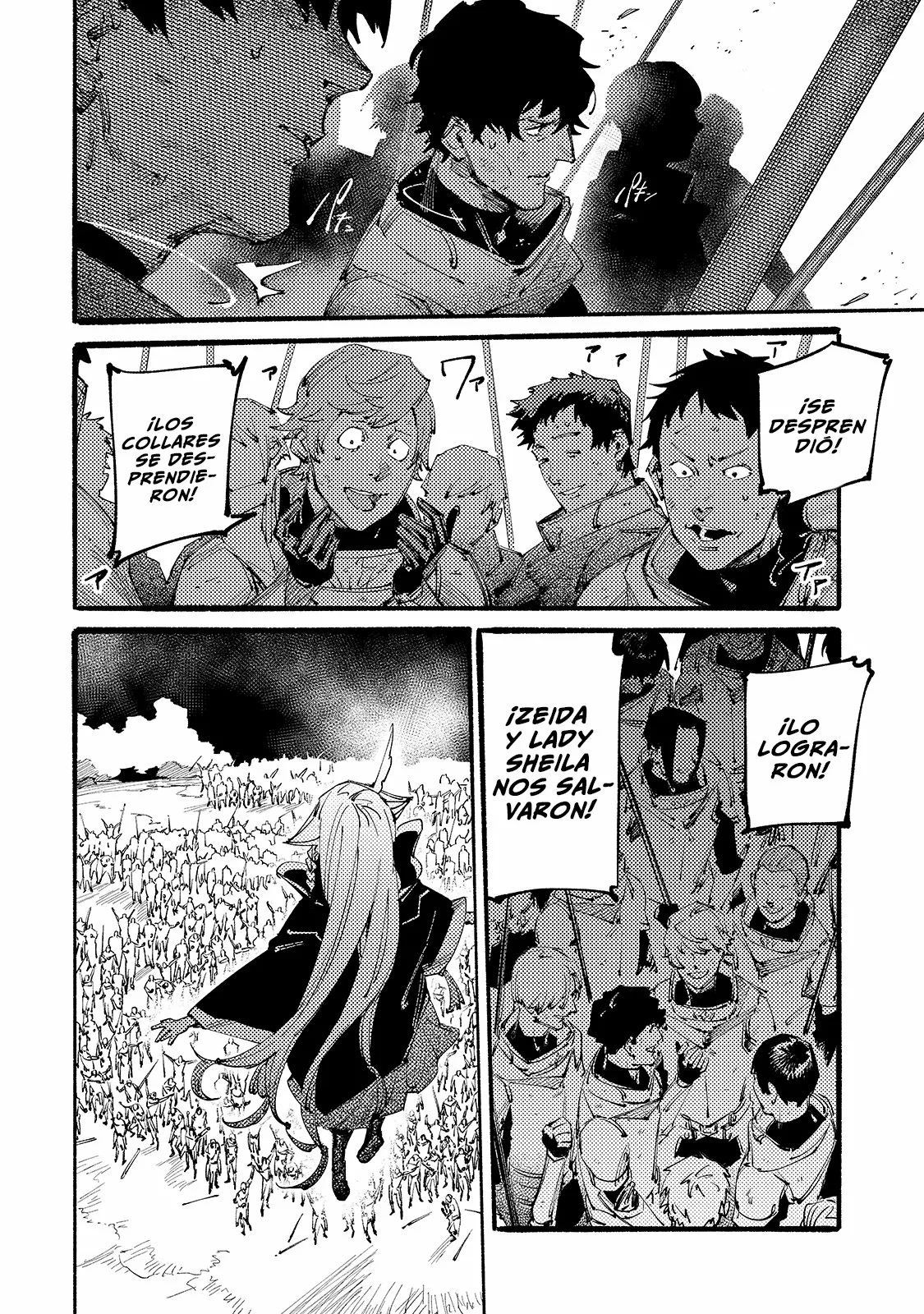 Black na Kishidan no Dorei ga White na Boukensha Guild ni Hikinukarete S-Rank ni Narimashita Capítulo 12 - Page 12