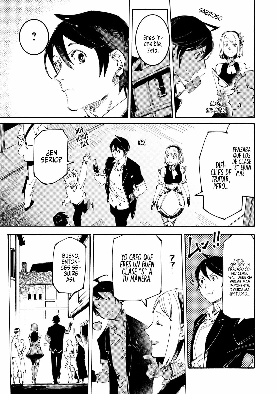 Black na Kishidan no Dorei ga White na Boukensha Guild ni Hikinukarete S-Rank ni Narimashita Capítulo 13 - Page 6