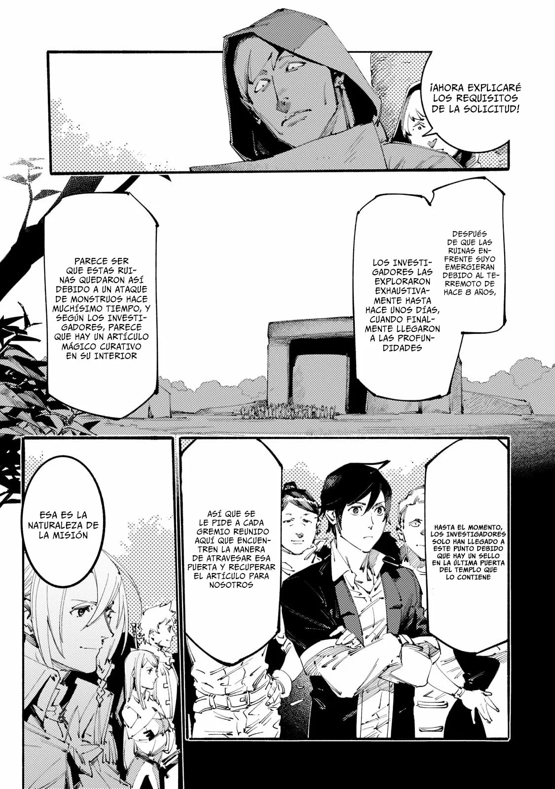 Black na Kishidan no Dorei ga White na Boukensha Guild ni Hikinukarete S-Rank ni Narimashita Capítulo 14 - Page 3