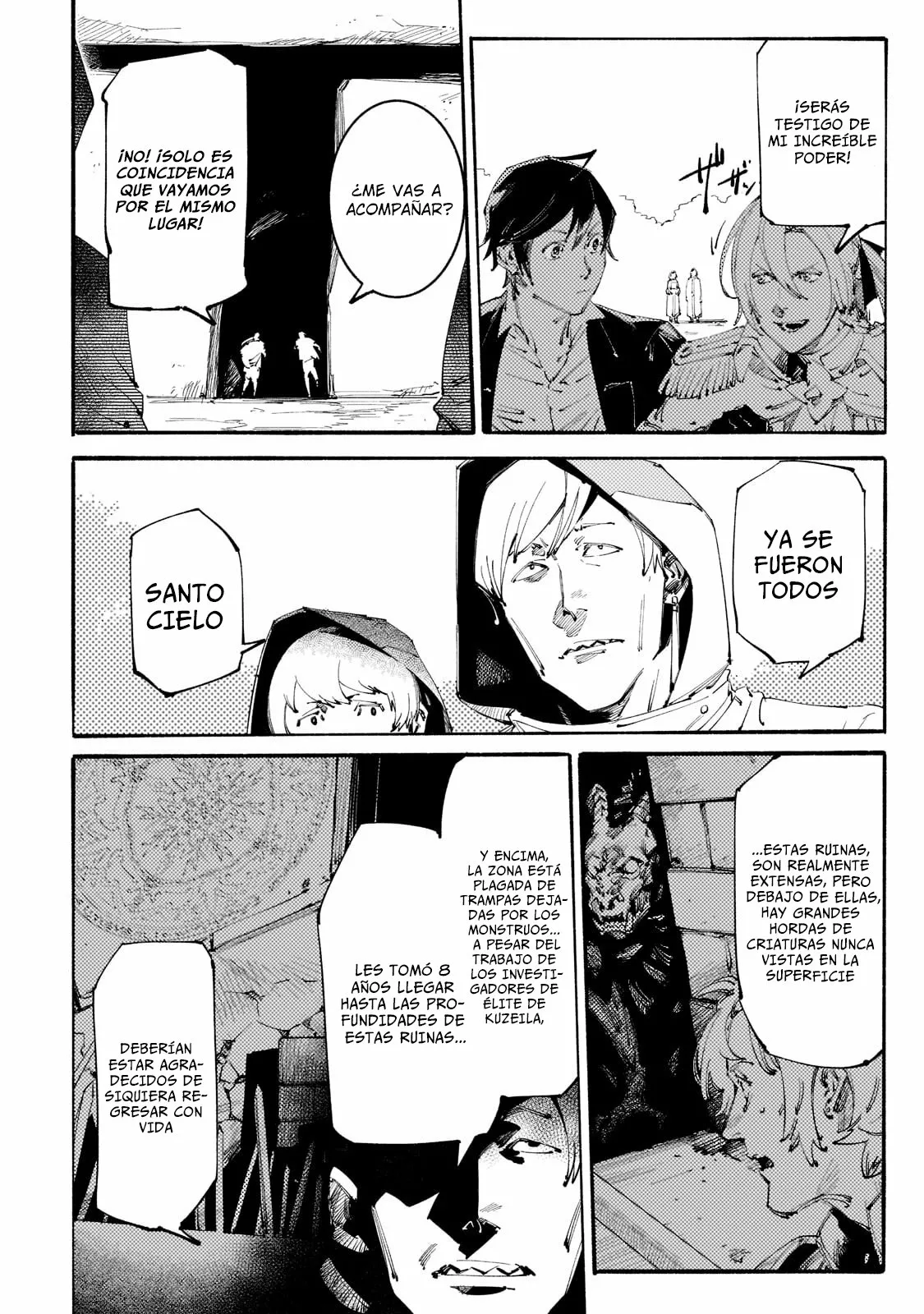 Black na Kishidan no Dorei ga White na Boukensha Guild ni Hikinukarete S-Rank ni Narimashita Capítulo 14 - Page 6