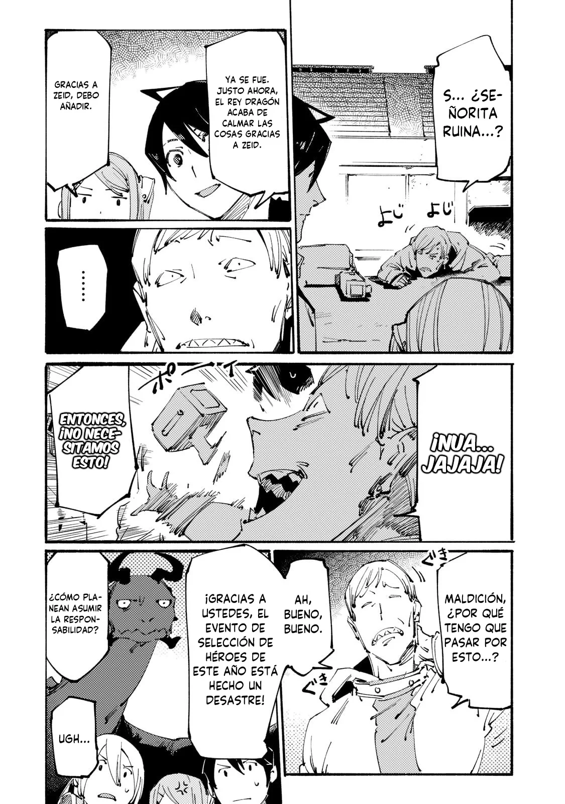 Black na Kishidan no Dorei ga White na Boukensha Guild ni Hikinukarete S-Rank ni Narimashita Capítulo 18.2 - Page 17