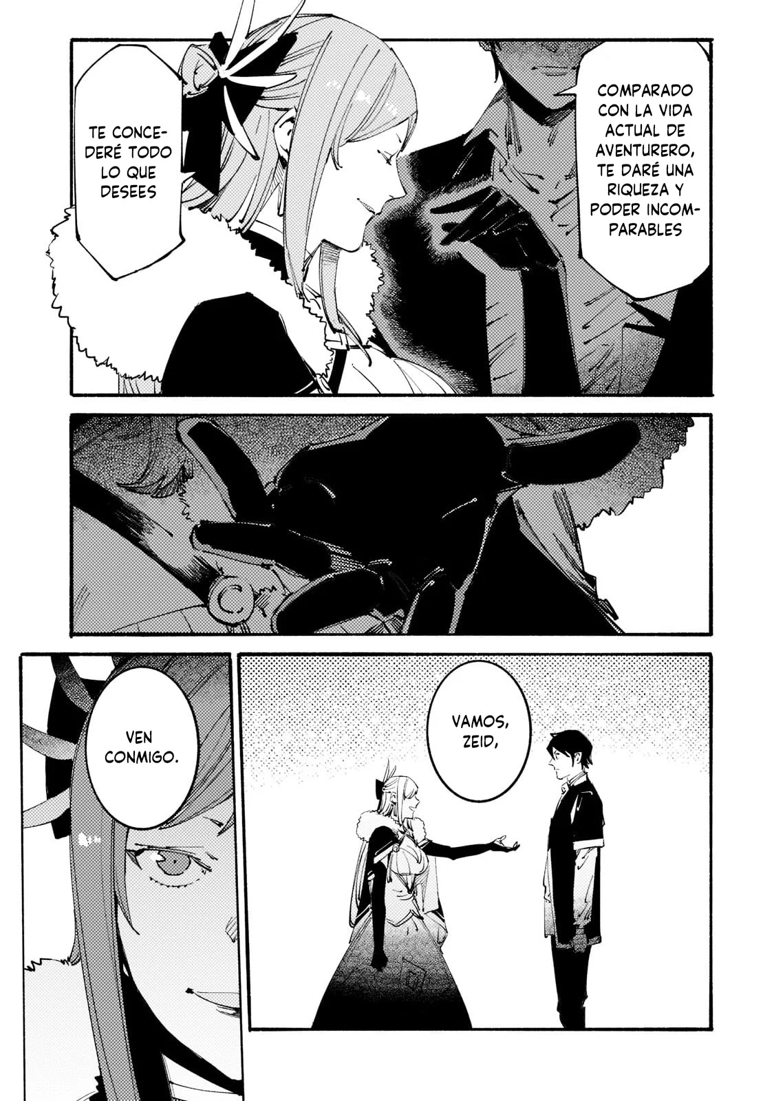 Black na Kishidan no Dorei ga White na Boukensha Guild ni Hikinukarete S-Rank ni Narimashita Capítulo 18.2 - Page 6