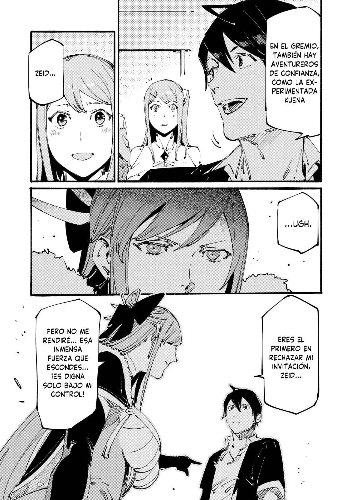 Black na Kishidan no Dorei ga White na Boukensha Guild ni Hikinukarete S-Rank ni Narimashita Capítulo 18.2 - Page 8