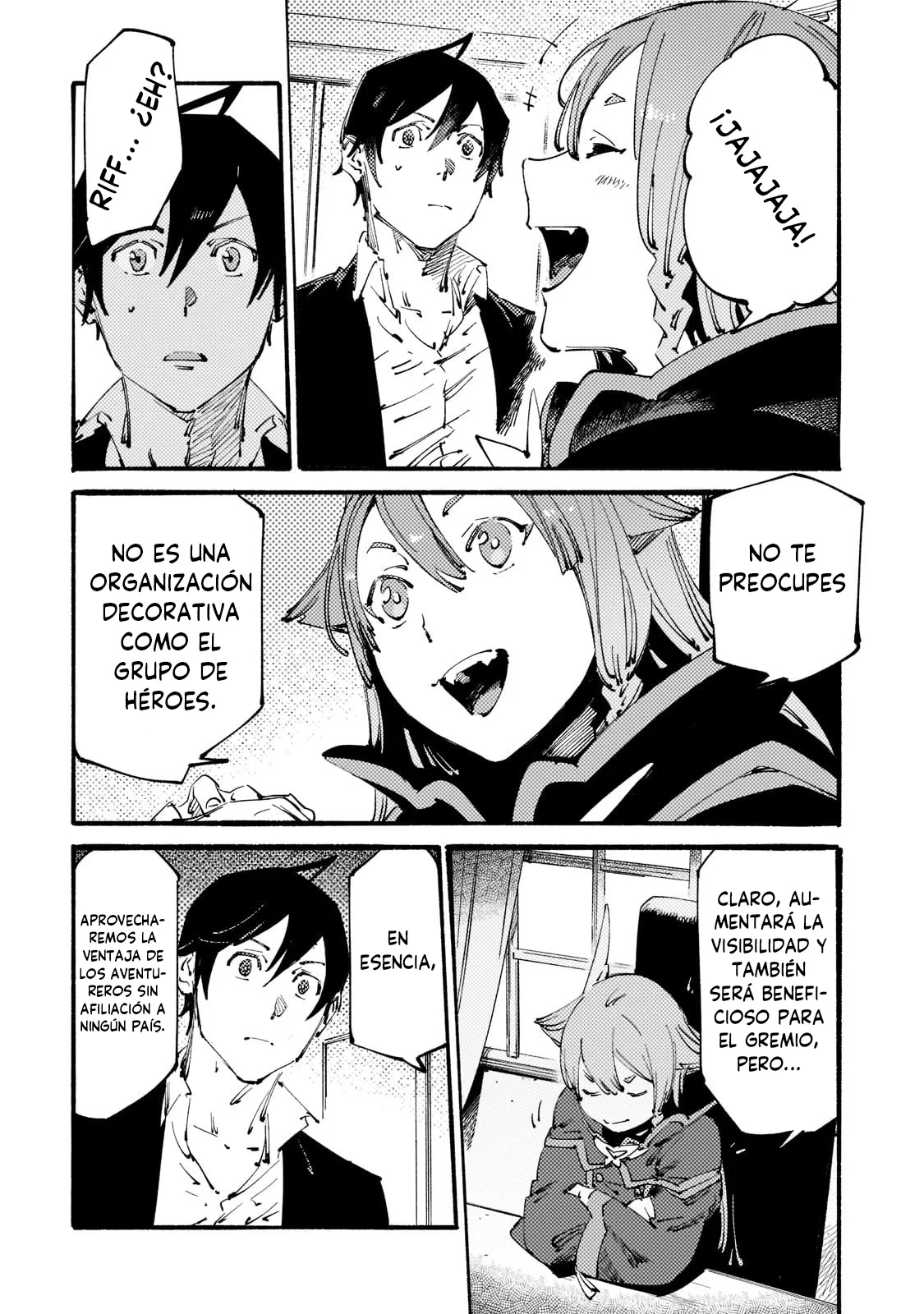 Black na Kishidan no Dorei ga White na Boukensha Guild ni Hikinukarete S-Rank ni Narimashita Capítulo 19.1 - Page 10