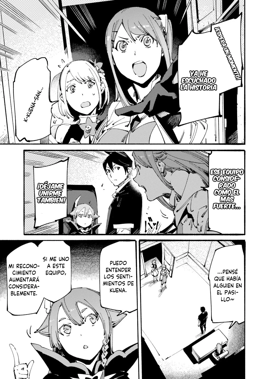 Black na Kishidan no Dorei ga White na Boukensha Guild ni Hikinukarete S-Rank ni Narimashita Capítulo 19.1 - Page 15