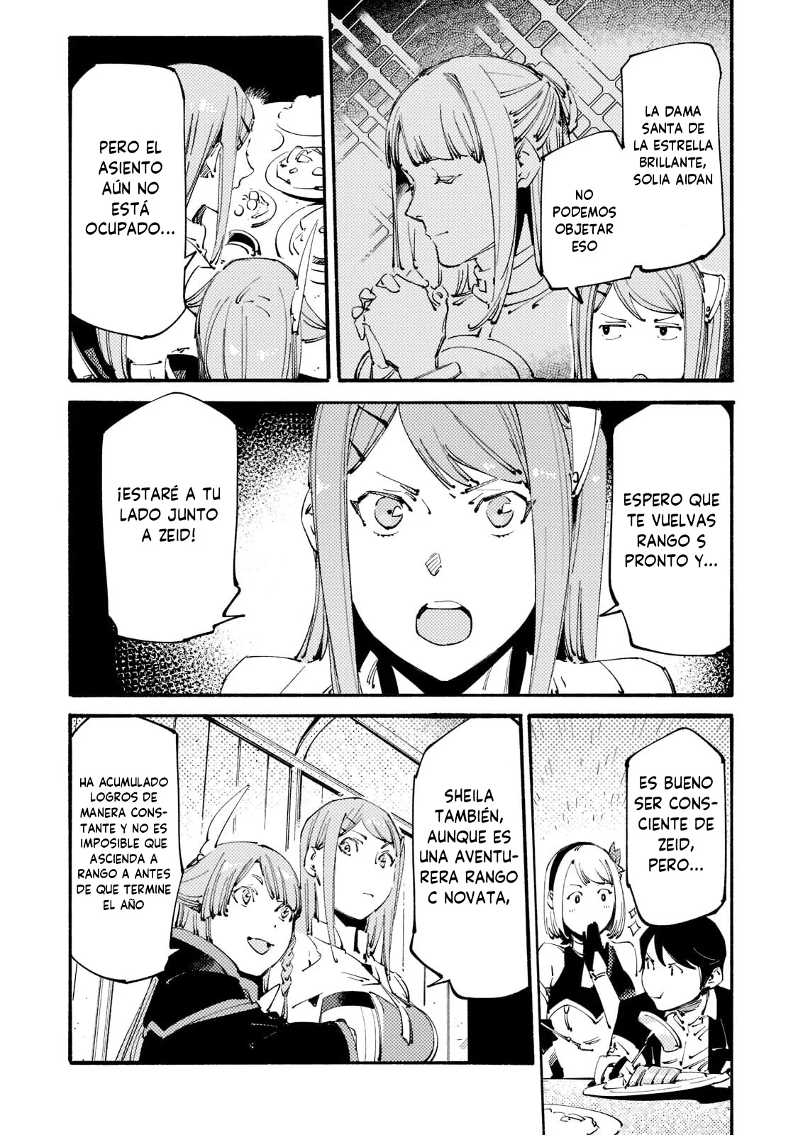 Black na Kishidan no Dorei ga White na Boukensha Guild ni Hikinukarete S-Rank ni Narimashita Capítulo 19.2 - Page 8