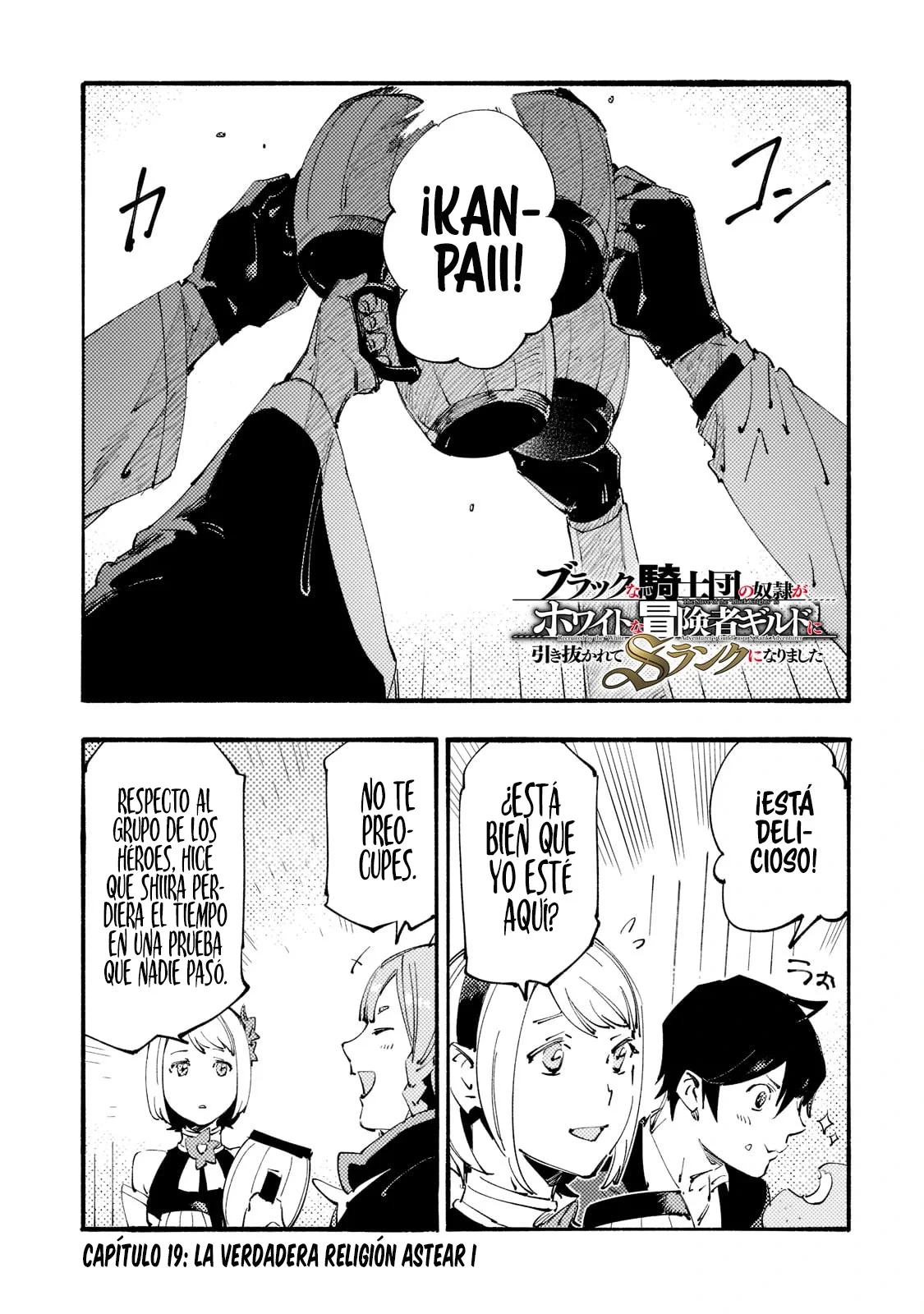 Black na Kishidan no Dorei ga White na Boukensha Guild ni Hikinukarete S-Rank ni Narimashita Capítulo 19 - Page 4