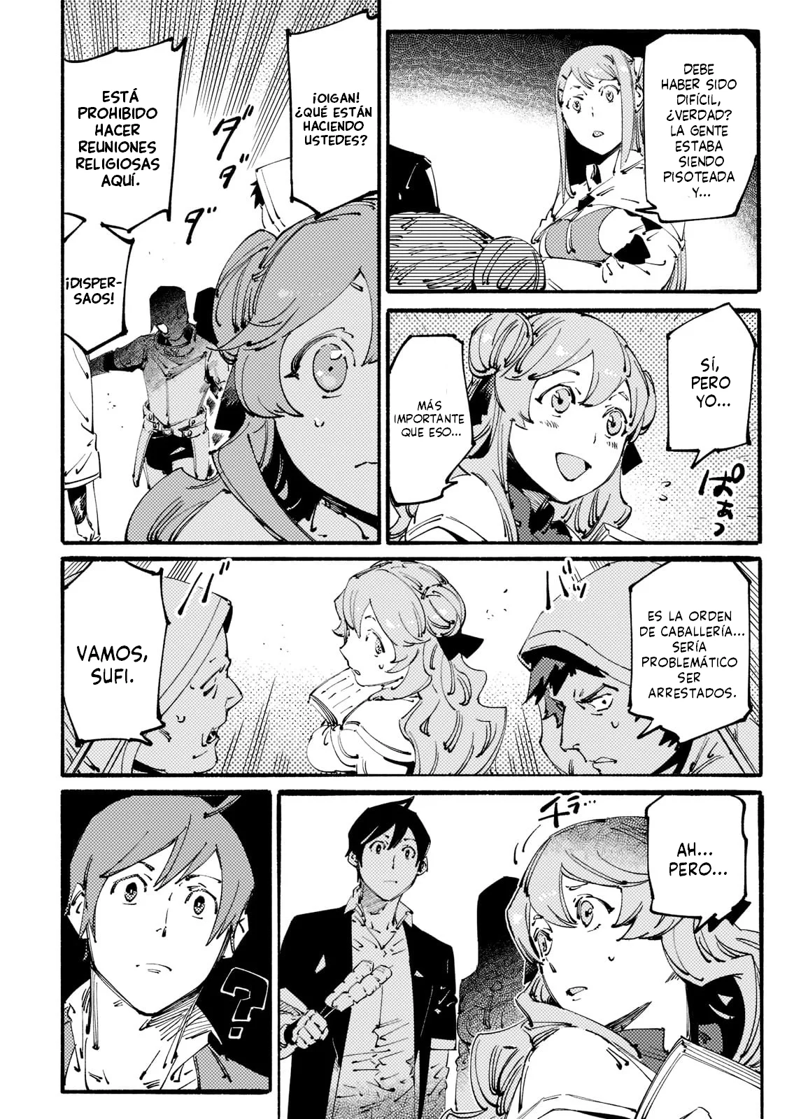 Black na Kishidan no Dorei ga White na Boukensha Guild ni Hikinukarete S-Rank ni Narimashita Capítulo 20.1 - Page 6