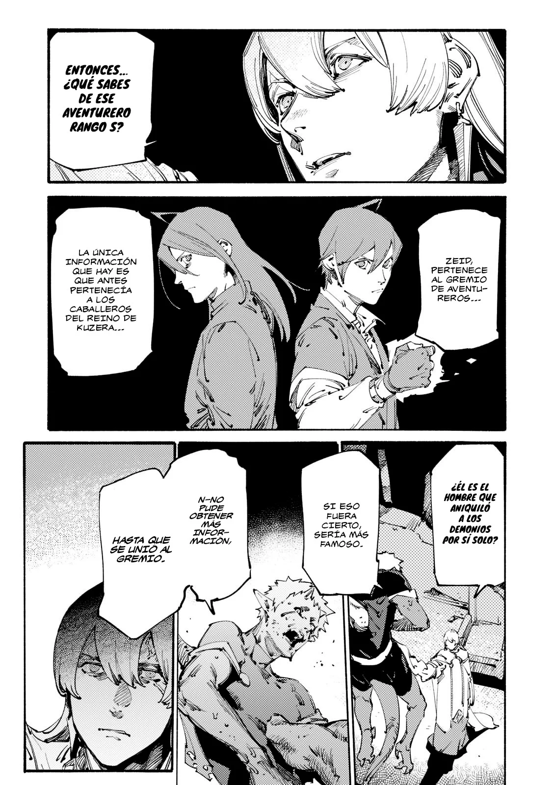 Black na Kishidan no Dorei ga White na Boukensha Guild ni Hikinukarete S-Rank ni Narimashita Capítulo 21 - Page 6