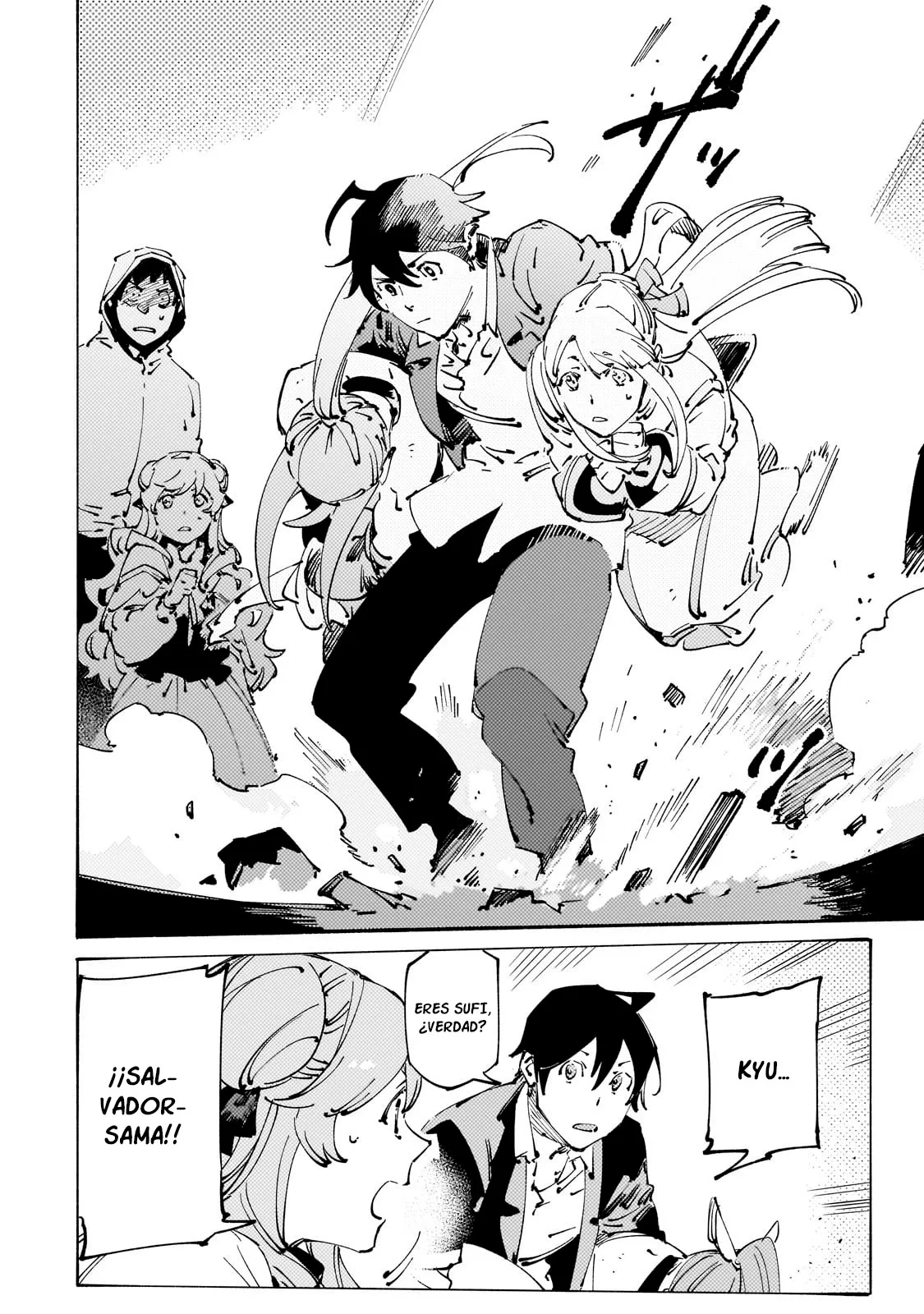 Black na Kishidan no Dorei ga White na Boukensha Guild ni Hikinukarete S-Rank ni Narimashita Capítulo 25 - Page 9