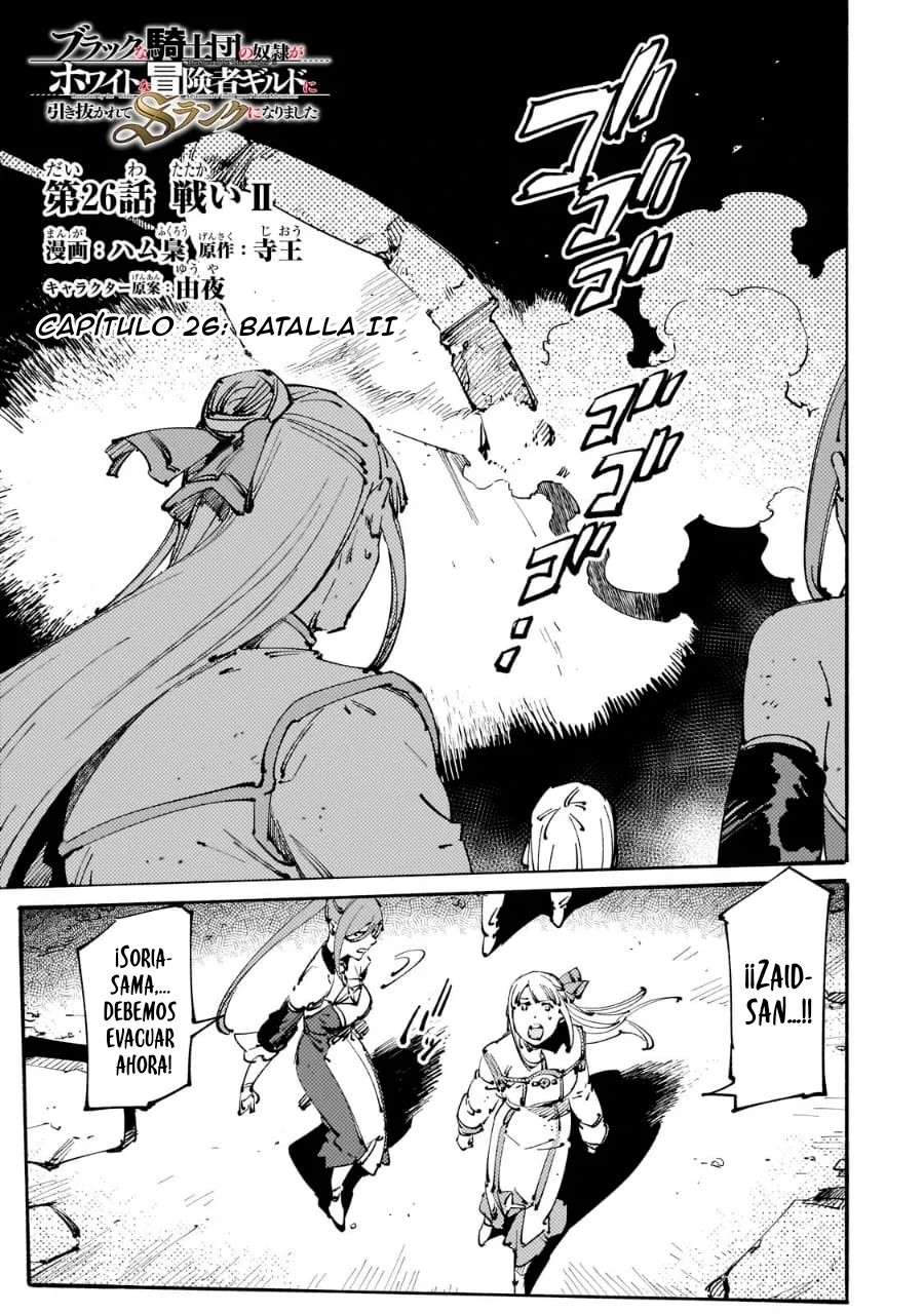 Black na Kishidan no Dorei ga White na Boukensha Guild ni Hikinukarete S-Rank ni Narimashita Capítulo 26 - Page 4