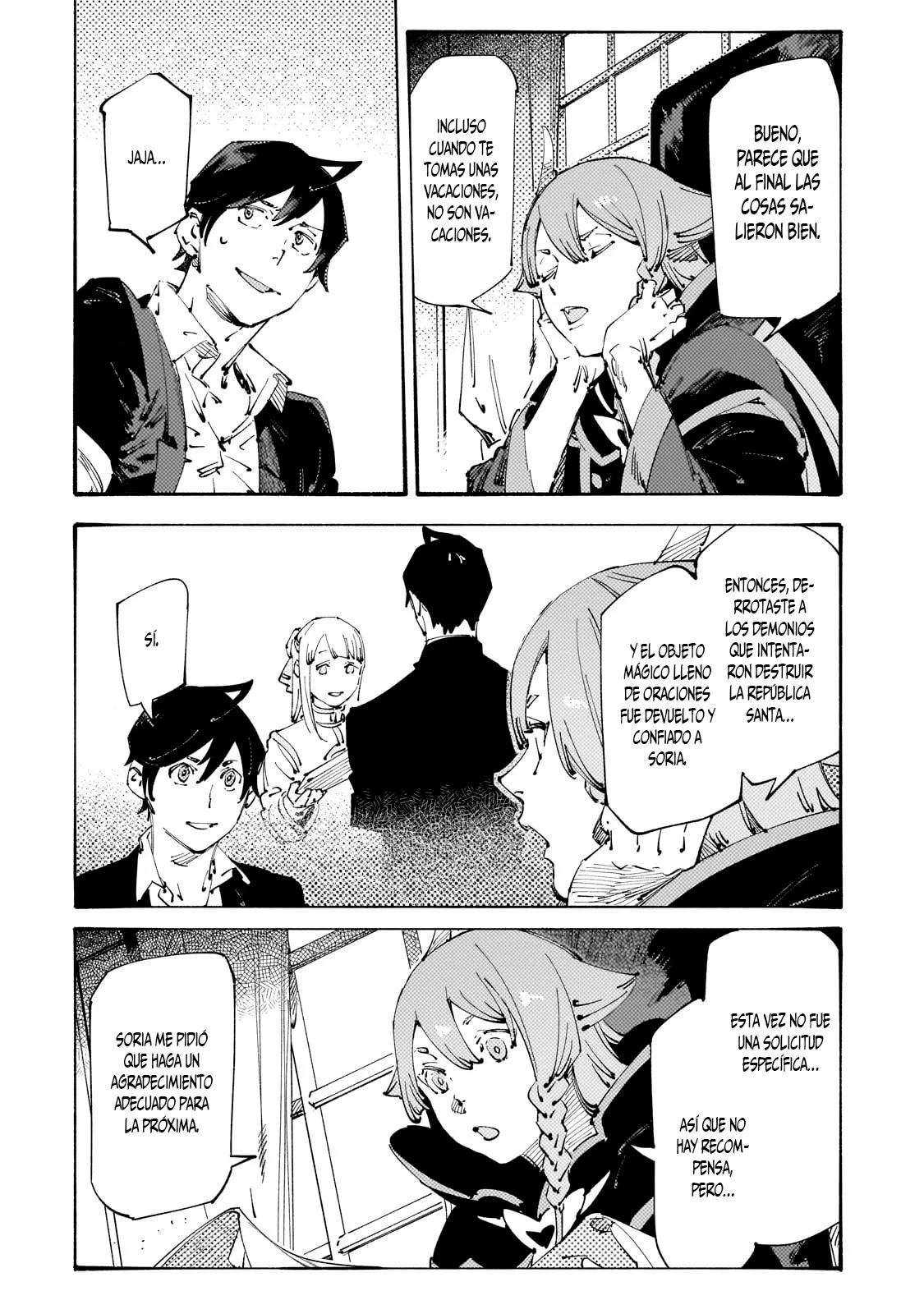 Black na Kishidan no Dorei ga White na Boukensha Guild ni Hikinukarete S-Rank ni Narimashita Capítulo 28 - Page 5