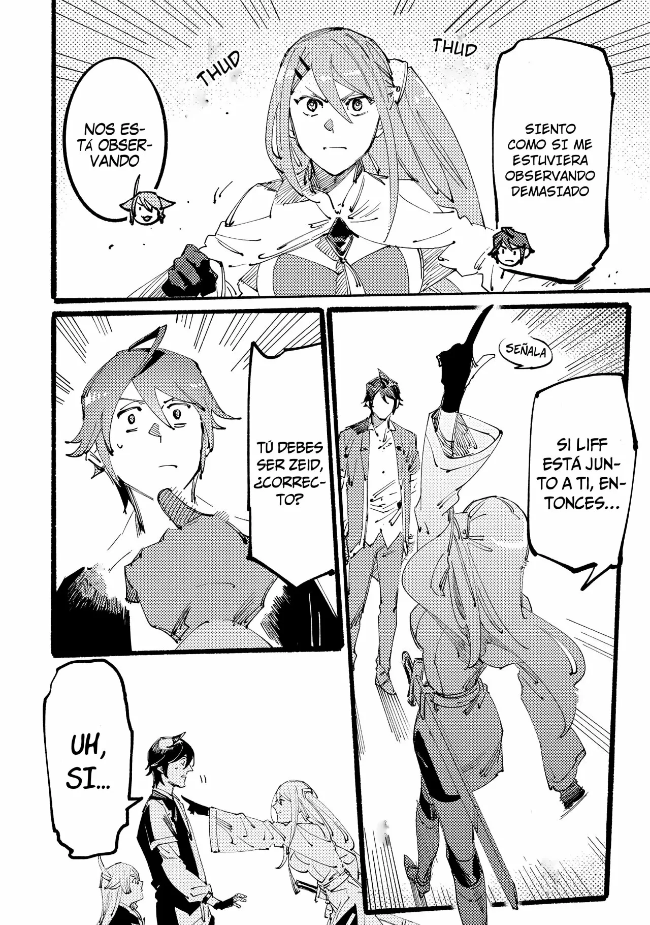 Black na Kishidan no Dorei ga White na Boukensha Guild ni Hikinukarete S-Rank ni Narimashita Capítulo 3 - Page 7