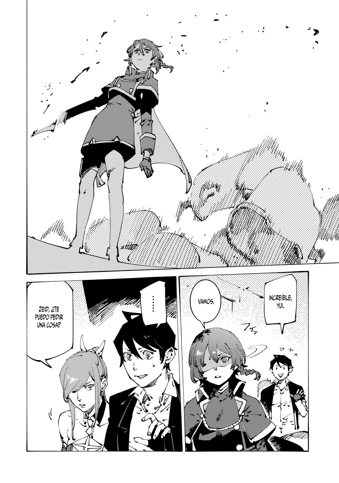 Black na Kishidan no Dorei ga White na Boukensha Guild ni Hikinukarete S-Rank ni Narimashita Capítulo 30 - Page 14