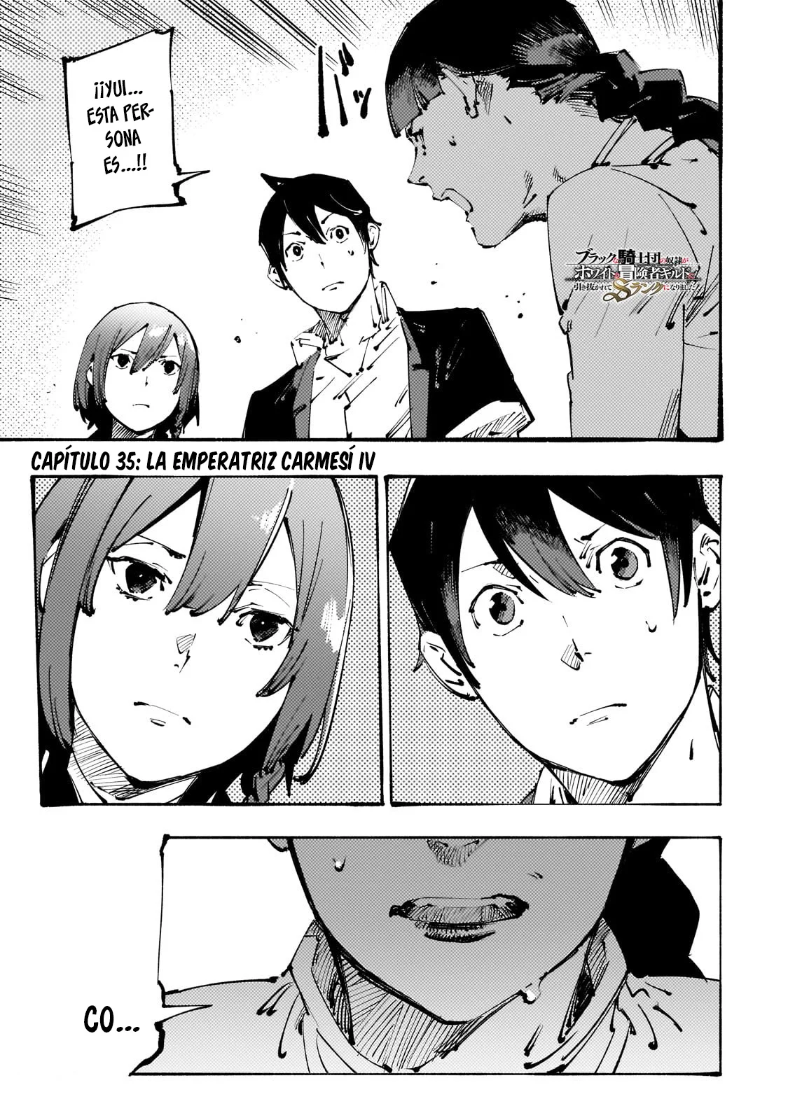 Black na Kishidan no Dorei ga White na Boukensha Guild ni Hikinukarete S-Rank ni Narimashita Capítulo 35 - Page 3