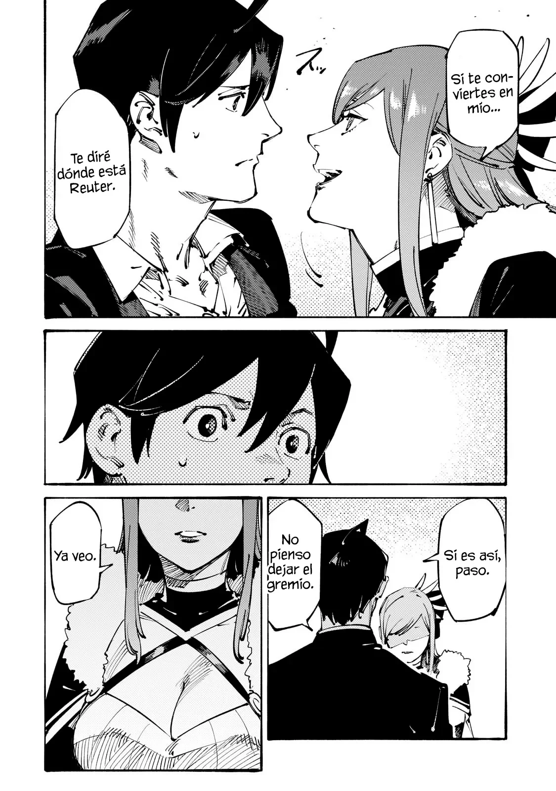 Black na Kishidan no Dorei ga White na Boukensha Guild ni Hikinukarete S-Rank ni Narimashita Capítulo 36 - Page 14