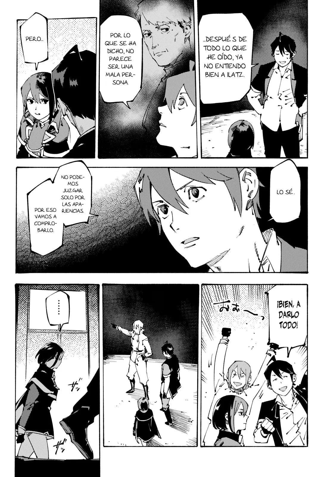 Black na Kishidan no Dorei ga White na Boukensha Guild ni Hikinukarete S-Rank ni Narimashita Capítulo 38 - Page 34