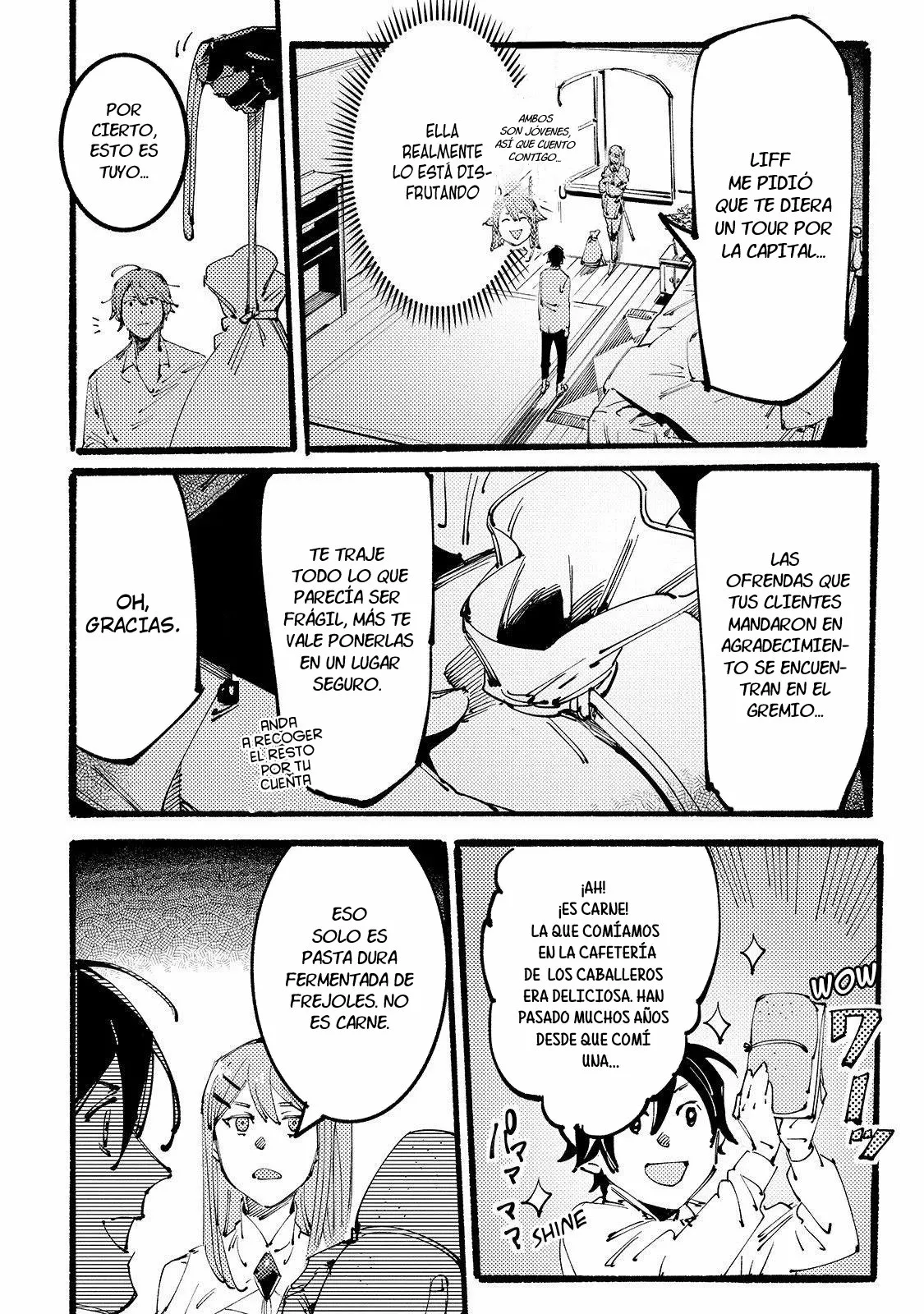 Black na Kishidan no Dorei ga White na Boukensha Guild ni Hikinukarete S-Rank ni Narimashita Capítulo 4 - Page 5