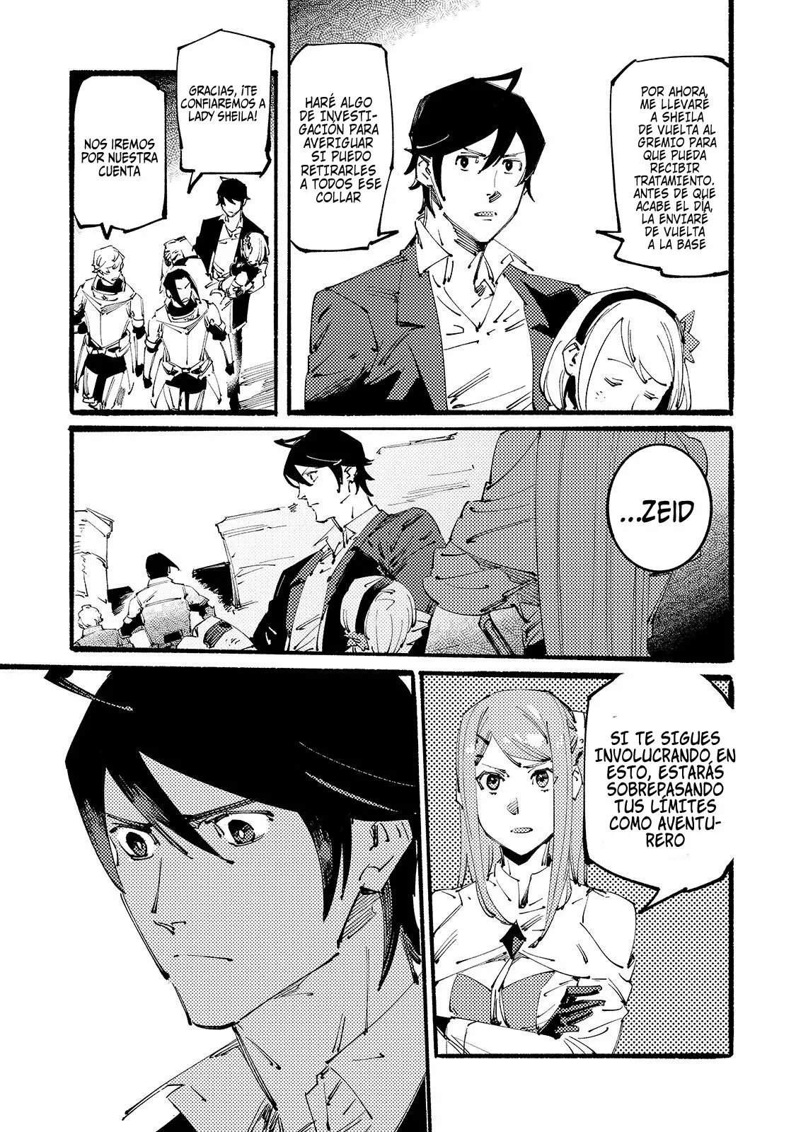 Black na Kishidan no Dorei ga White na Boukensha Guild ni Hikinukarete S-Rank ni Narimashita Capítulo 9 - Page 13